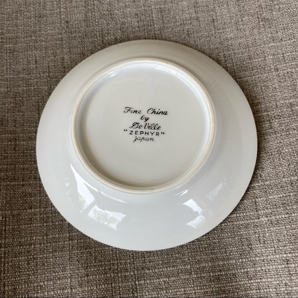 Vintage Pink Rose Zephyr - Deville Sauce Bowl - Picture 5 of 6